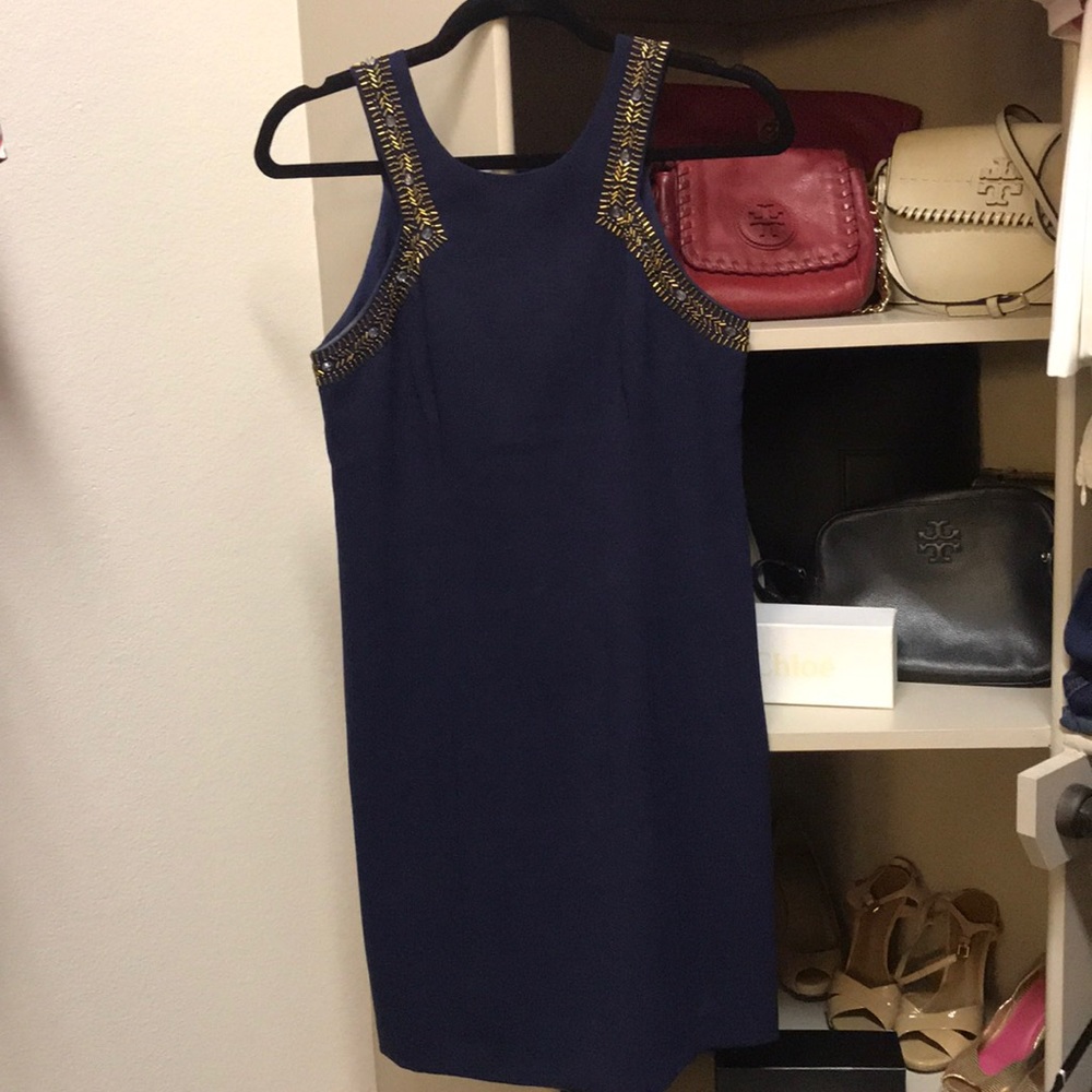 Navy Lilly Pulitzer dress